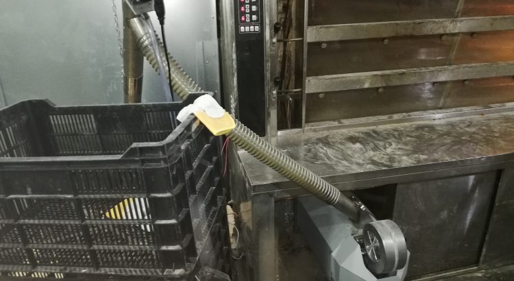 Transformare cuptor panificatie de la lemn la peleti, UNI MAX150 kw
